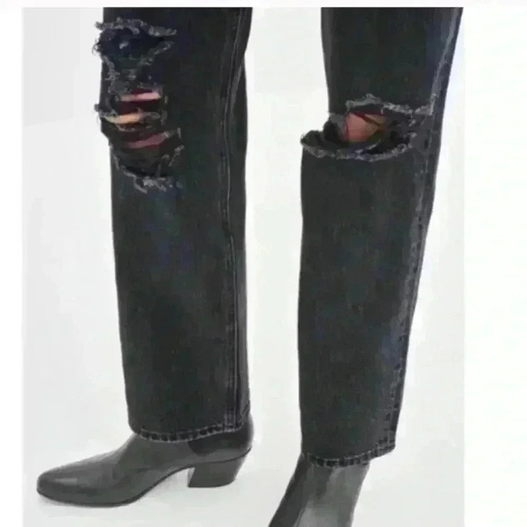 Denim forum The Joni high  rise loose 29L size 23 - Picture 3 of 12